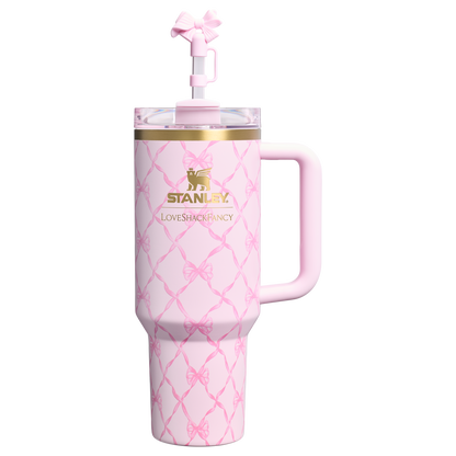 LoveShackFancy Holiday Quencher H2.0 FlowState Tumbler | 40 OZ KP1