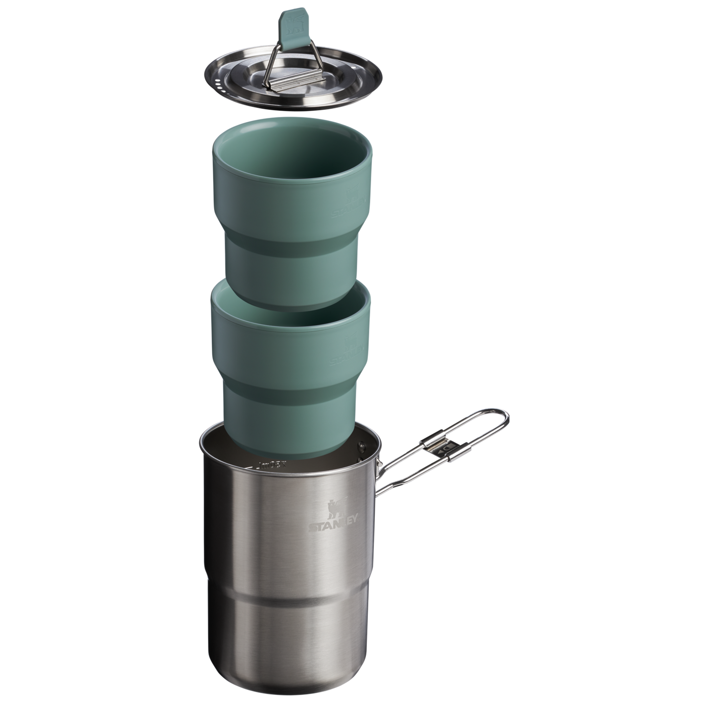 The Wildfare Go Two Cup Cookset 4-piece set | 1 QT DT3
